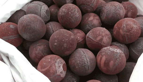 Forged (rolled) steel balls